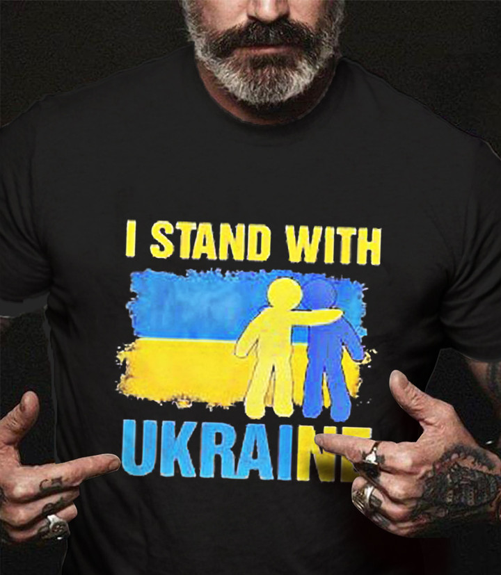 I Stand With Ukraine Shirt Support And Pray For Ukraine Shirt 2022