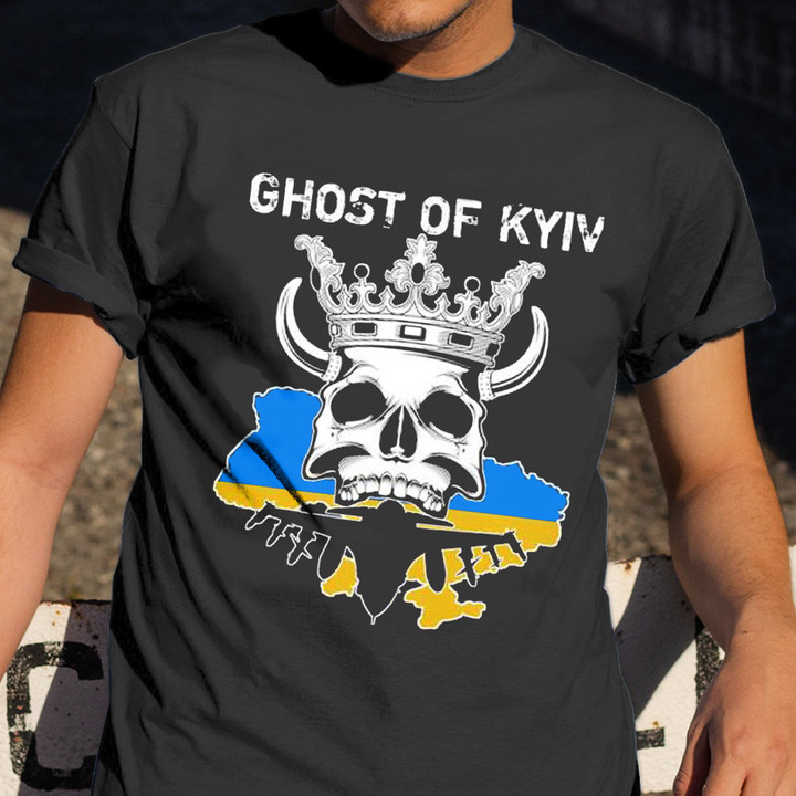 The Ghost Of Kyiv Shirt Ukraine Ghost Of Kyiv Merch Russian Warship Go F Yourself