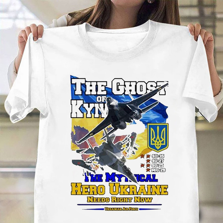 The Ghost Of Kyiv Shirt Ghost Of Kyiv TShirt Funker530 Merch Support Ukraine
