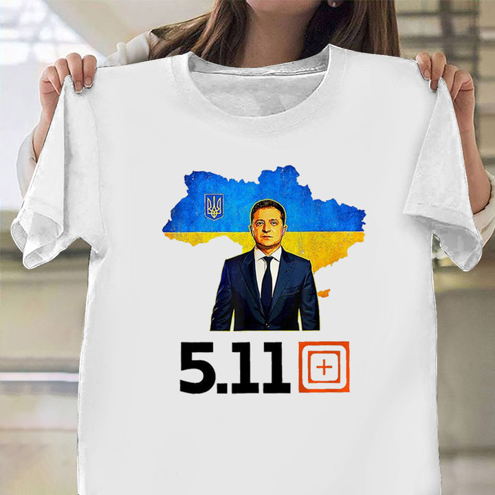5.11 Ukraine Shirt Volodymyr Zelensky No War In Ukrainian Merch
