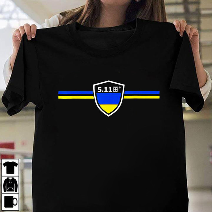 Zelensky 5.11 Ukraine Shirt Support Ukraine 511 Tactical Shirts Merch