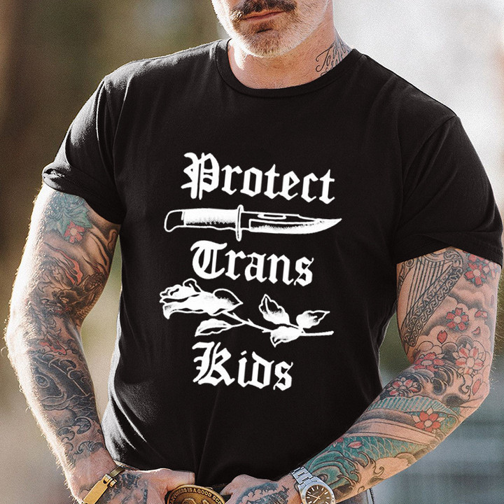 Protect Trans Kids Shirt Trans Pride Shirt LGBT Month Support Transgender Kid