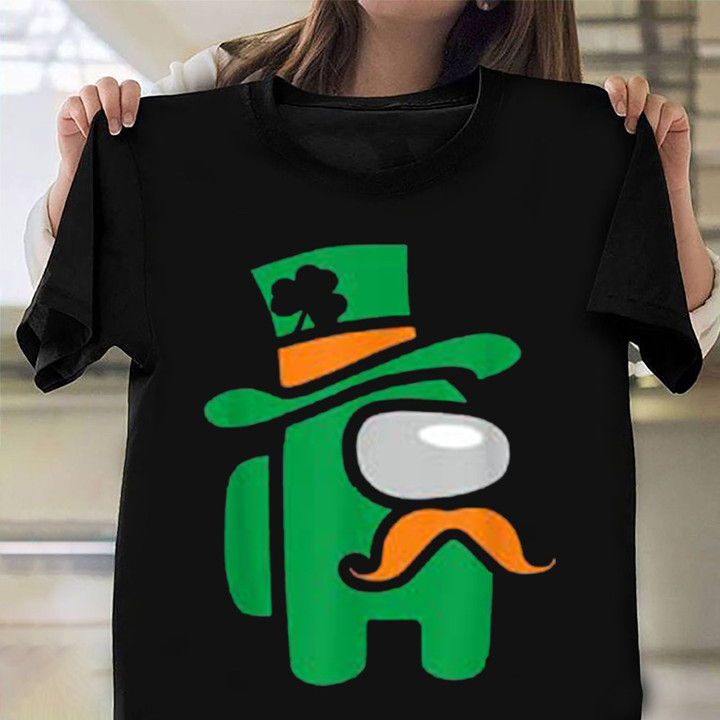 Lucky Charm Shamrock St Patrick's Day Shirt Mens Womens St Patrick's Day Apparel Gift