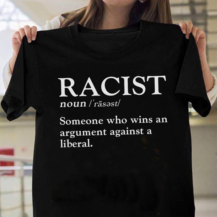Racist Noun Definition T-Shirt Anti Racist Shirt Merch Support Social Equality