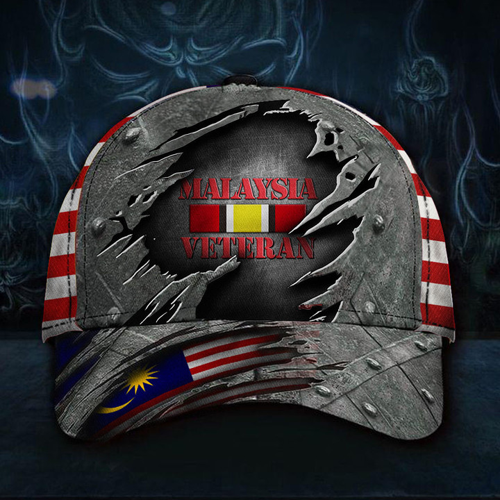 Malaysia Hat Honor Military Patriotic Hats For Men
