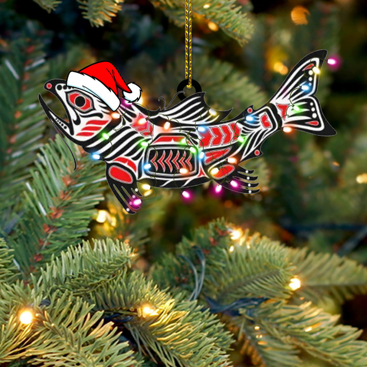 Salmon Symbolism Ornament Unique Christmas Tree Decorations Presents