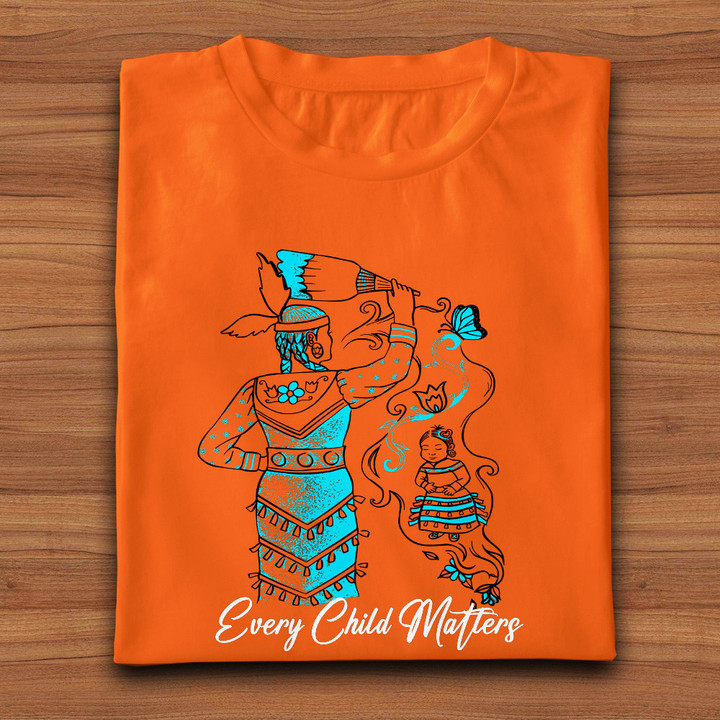 Every Child Matters Orange Shirt Indigenous Wear Orange Shirt Day Awareness Gifts