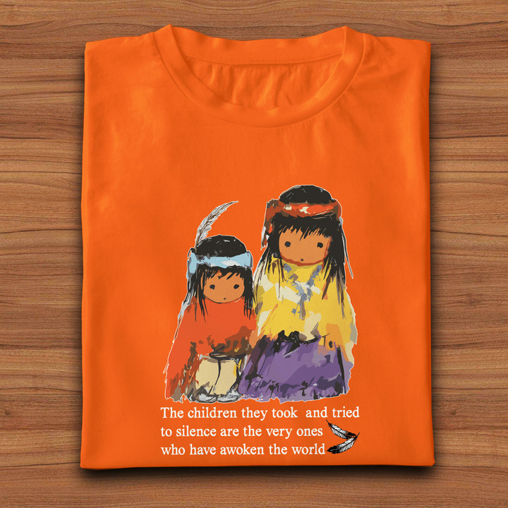 The Children They Took And Tried To Silence T-Shirt Every Child Matters Shirt For Canadian