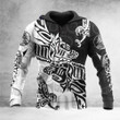Wolf And Eagle Haida Art Hoodie Unique Design Clothing Native American Gift