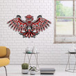Native American Eagle Metal Sign Wall Art Decor For Home Living Room