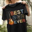 Guitar Best Ever Shirt Vintage Graphic T-Shirt Gifts For Guitarist