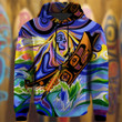 Native American Style Hoodie Pacific Northwest Design Apparel Gifts For Big Brother