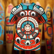 Native American Print Haida Art Hoodie Northwest Coast Apparel Gifts For Brother