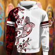 Personalize Fish Native American Style Hoodie Northwest Coast Clothing Gifts For Boyfriend