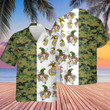 US Maine Corps Hawaiian Shirt Camo Button Up Shirt Marine Corps Gifts For Men's