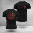 Canadian Soldier T-Shirt Red Poppy Lest We Forget Canada Apparel