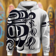 Killer Whale Northwest Coast Hoodie Native American Design Clothing Gifts For Uncle