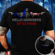 New Hampshire Hello Darkness My Old Friend Shirt New Hampshire Lover Skull Apparel For Dad