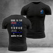 Australia Thin Blue Line T-Shirt Honor The Flag Respect The Law Support Police Merch