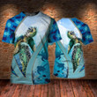 Sea Turtle Hoodie Ocean Animal Design Clothing Gifts For Sea Turtle Lovers