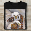 Eagle Symbolism Northwest Coast Style Shirt Eagle Graphic Haida Art Clothing Gifts For Him