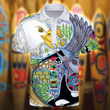 Haida Spirit Eagle Hoodie 3D Printed Northwest Coast Style Clothing Gifts For Him