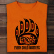 Every Child Matters Shirt Indigenous Orange Shirt Day Awareness Fish And Paw Graphic Clothing