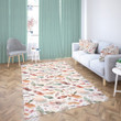 Native Feather Flower Rug For Living Room Every Child Matters Home Decorations