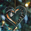 Every Child Matters Acrylic Ornament Feather And Hands Heart Every Child Matters Support Merch