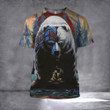 Haida Art Bear Design Hoodie Northwest Coast Native American Clothing Best Gifts