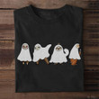 Sloth Ghost T-Shirt Happy Halloween Funny Shirts Gifts For Sloth Lovers