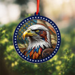 American Bald Eagle Ornament Patriotic Christmas Tree Ornaments Home Decor