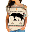 Every Child Matters Cross Shoulder Shirt Native Bear Sept 30th Orange Shirt Day Canada Support