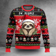 Sloth Ew People Ugly Christmas Sweater Funny Cute Xmas Gifts For Sloth Lovers