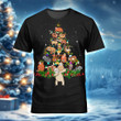 Sloth Christmas Tree T-Shirt Cute Christmas Shirts Presents For Sloth Lovers