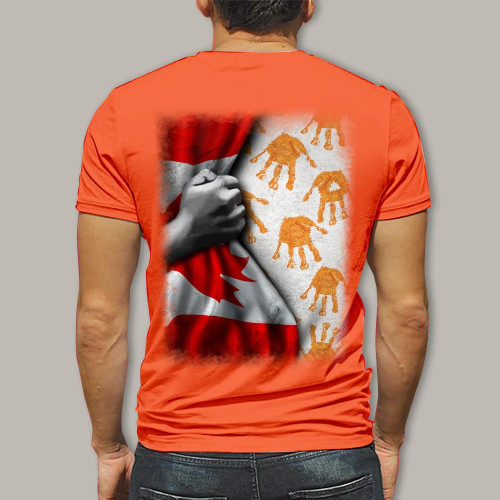 Every Child Matter Shirt Canada Flag September 30th Orange Shirt Day Best Gift For Girlfriend