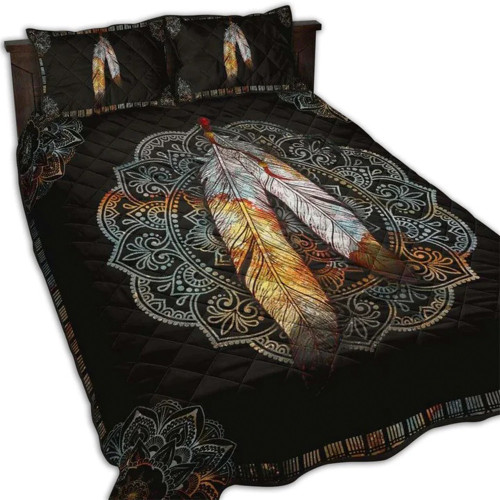 Feather Every Child Matters Quilt Bedding Sets Canada Wear Orange September 30th Awareness Merch