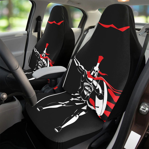 Spartan Strong Car Seat Cover We Stand With Spartan Strong Merch Decor