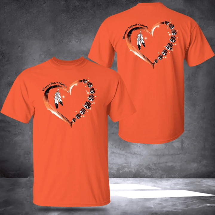 Every Child Matters Shirt Orange Shirt Day Feather Logo Movement Honor September 30Th Merch