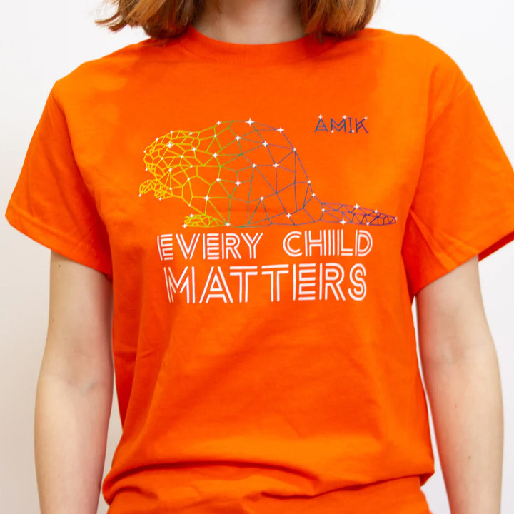 Amik Every Child Matters T-Shirt Orange Shirt Day Apparel Honor Every Child Matters