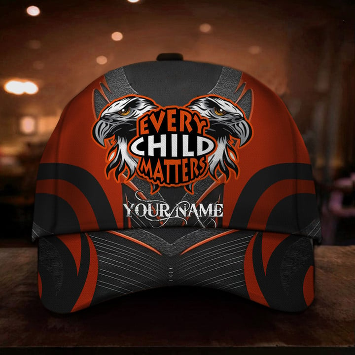 Personalized Every Child Matters Hat Movement Orange Day Canada Merch Men Gift