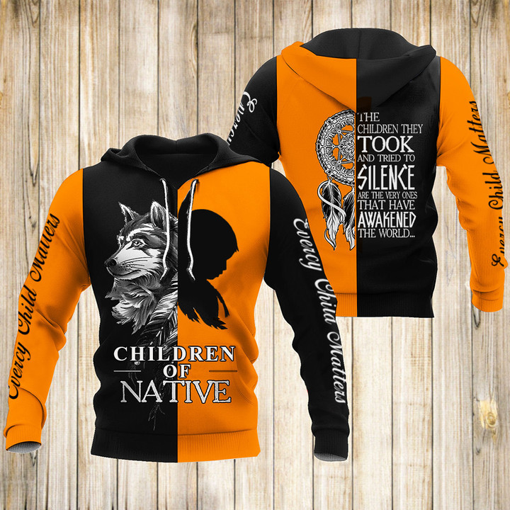 Every Child Matters Hoodie Children Of Native Every Child Matters Awareness Clothing