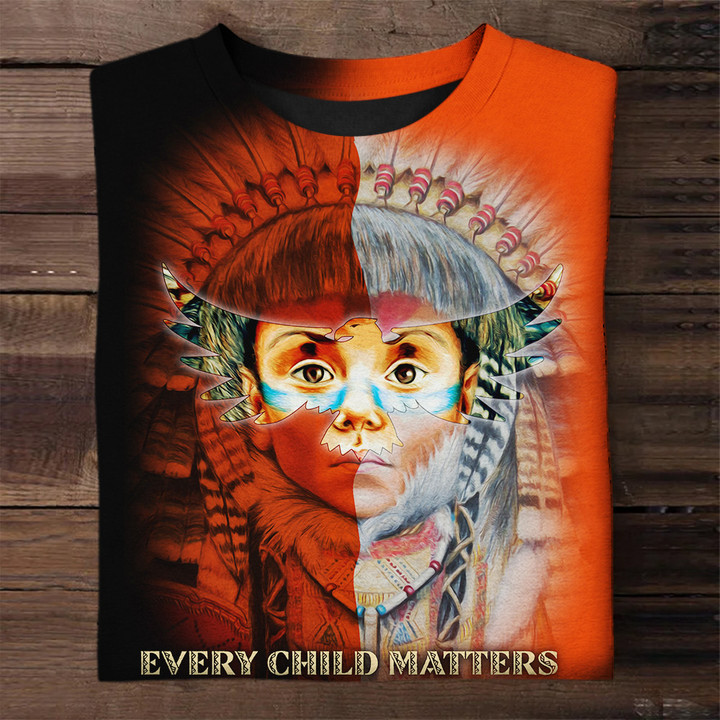 Every Child Matters Orange Shirt day Awareness For Indigenous Pride Clothing For Canadian
