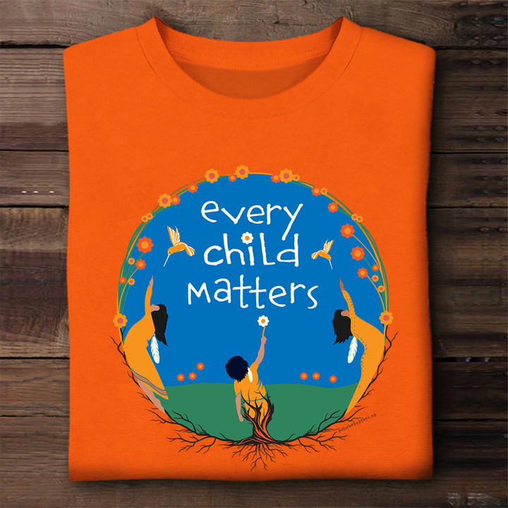 Every Child Matters T-Shirt Orange Shirt Day Shirts For Sale Gifts For Canadian Him Her