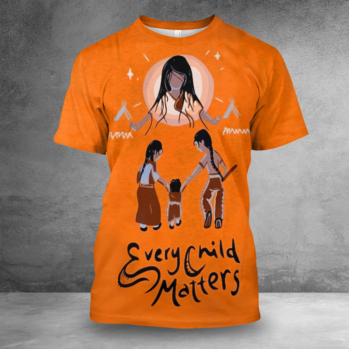 Every Child Matters Shirt Orange Shirt Day Indigenous T-Shirt Gifts For Canadian Men Women