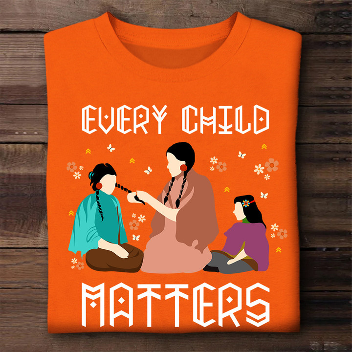 Every Child Matters Shirt Anti-Bullying Awareness Sept 30Th Orange Shirt Day T-Shirt Gift