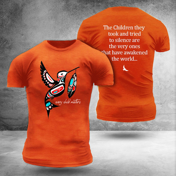Every Child Matters Shirt Day Native Hummingbird The Child They Took And Tried To Silence