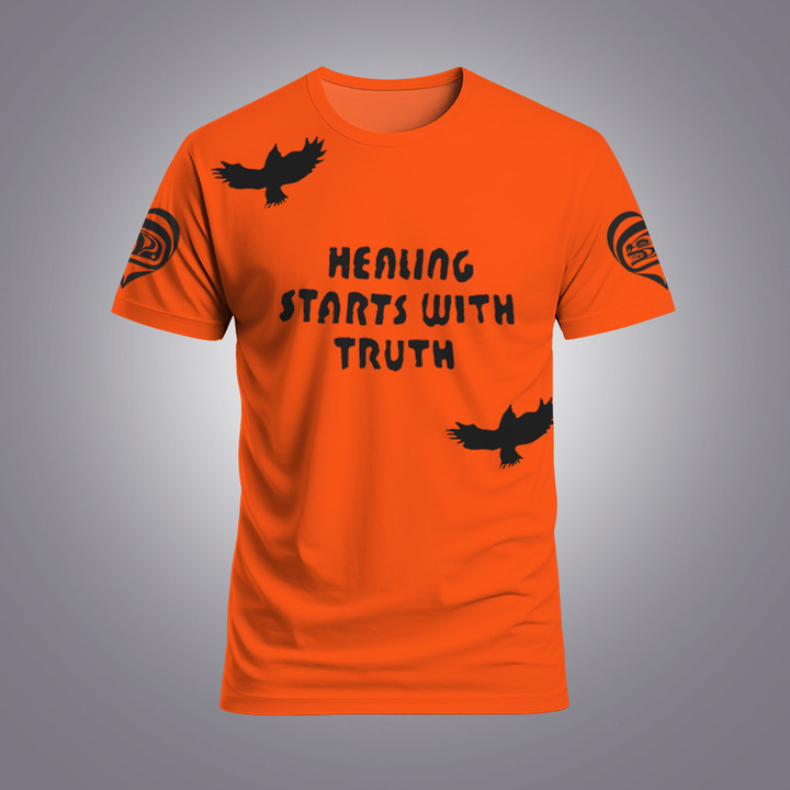 Healing Starts With Truth T-Shirt Canada Every Child Matters Shirt Great Gifts