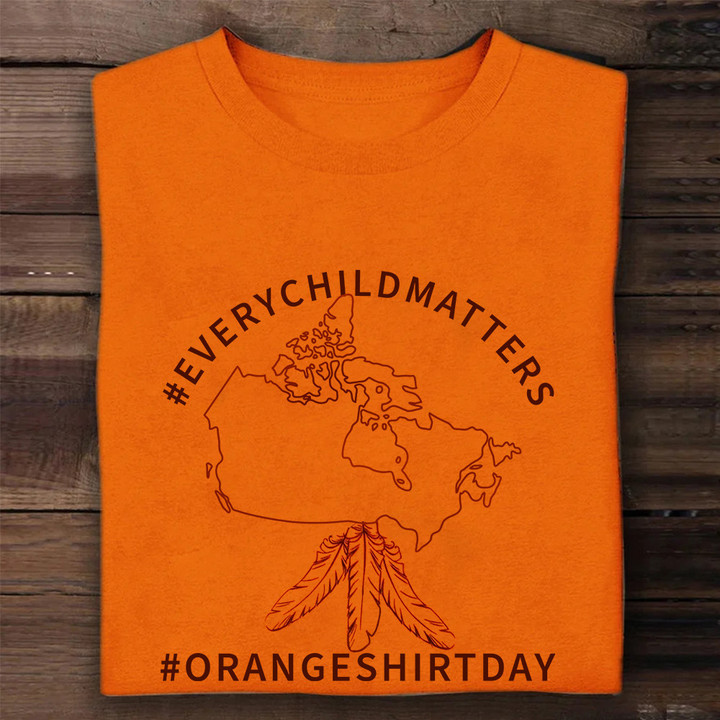 Every Child Matters Shirt Orange Shirt Day I Stand With Indigenous Clothing