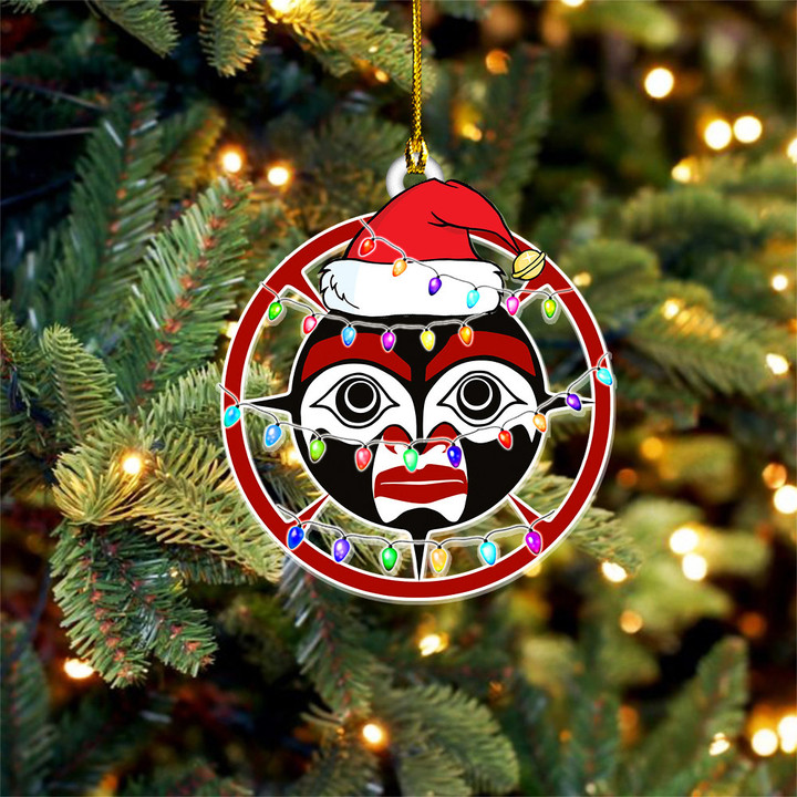 Haida Art Moon Symbolism Northwest Coast Ornament 2023 Christmas Ornaments Good Gifts